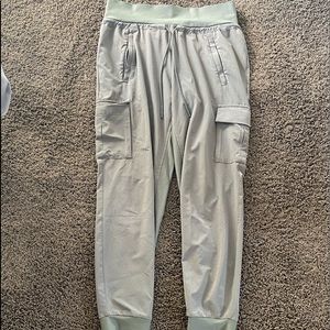 Atheleta dark gray joggers